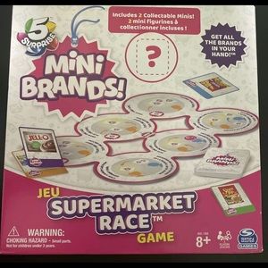 Mini Brands Supermarket Race Game